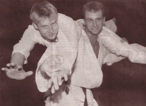 Dirk Schumeier 1995 beim Training